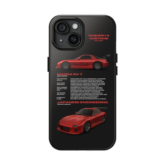 "Mazda Rx7" - Black case