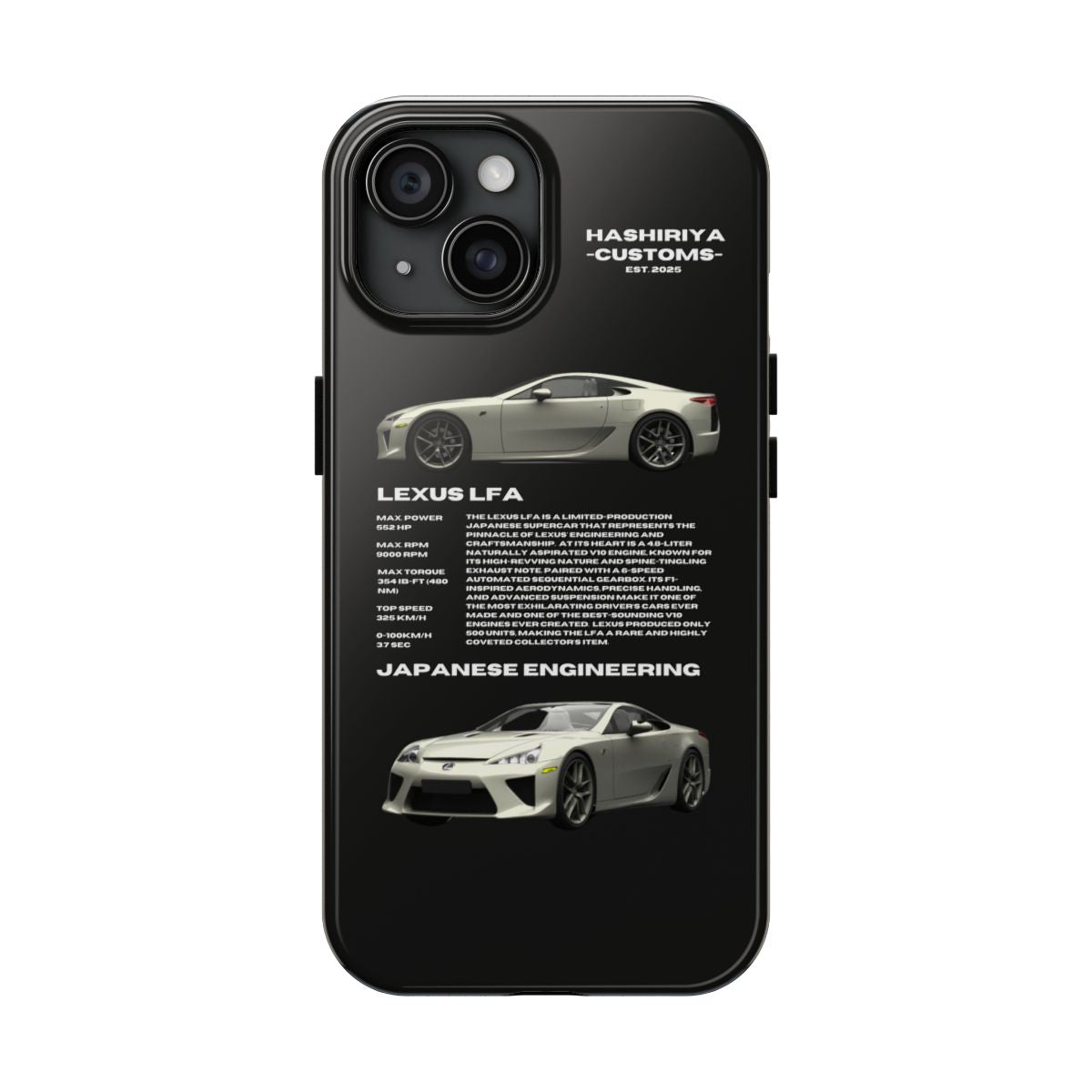 "Lexus LFA" - Black case