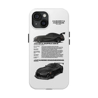 "Toyota Supra MK5" - White Case